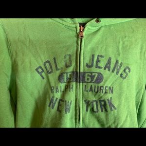 Women’s polo jeans hoodie.